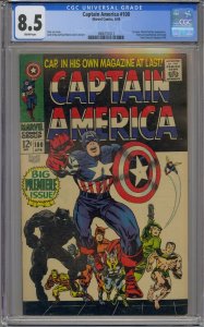 CAPTAIN AMERICA #100 CGC 8.5 1ST ISSUE