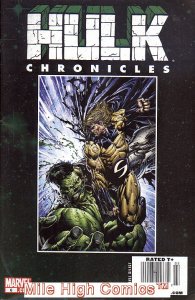 HULK CHRONICLES: WORLD WAR HULK (2008 Series) #6 NEWSSTAND Very Fine Comics Book