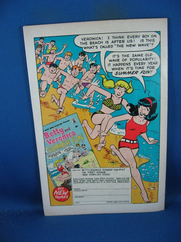 ARCHIE MADHOUSE 56  VF  1967 HIPPIE ISSUE