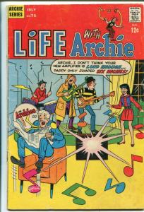 Life With Archie #75 1968-Betty-Veronica-The Archies rock band-G
