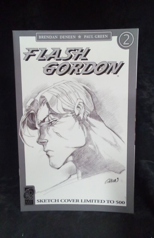 Flash Gordon #2 Incentive Sketch Cover (2008)
