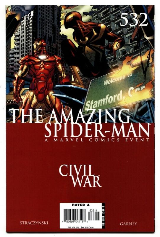 AMAZING SPIDER-MAN #532  comic book-Civil War avengers movie MCU