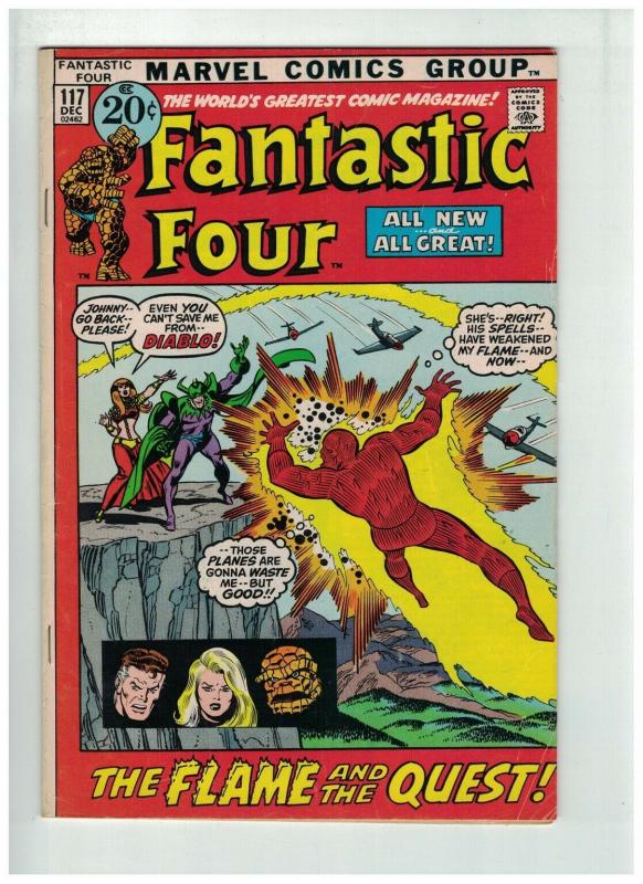 FANTASTIC FOUR 117 VG+ Dec. 1971