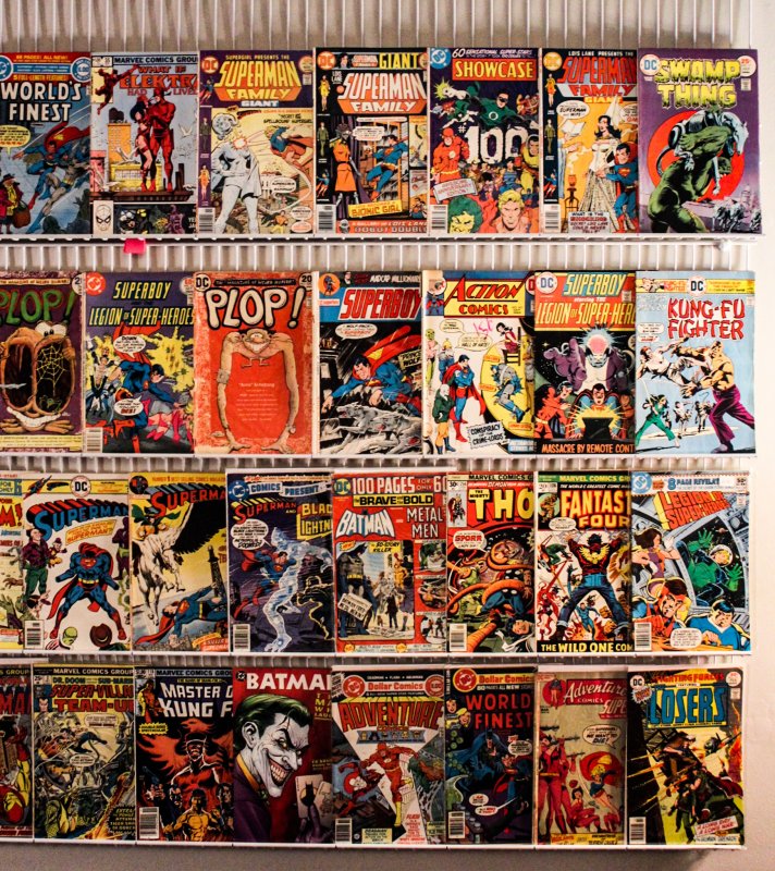 Big Lot 50 Low Grade Reader Comics - Mostly Bronze Age *See Description