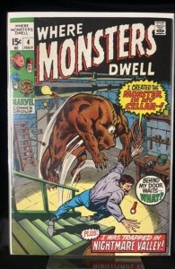 Where Monsters Dwell #4 (1970)