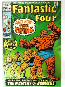 Fantastic Four (1961 series)  #107, Fine (Actual scan)