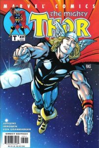 Thor #39 (541) Sept 2001 Marvel Comic Book (VF-)