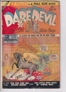 DAREDEVIL COMICS #67 (Oct 950) GVG 3.0,  SEE DESCRIPTION