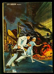 Blake Harper City Surgeon #1 1963- Plane Crash cover- Gold Key first issue- G-
