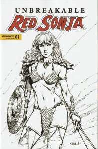 Unbreakable Red Sonja # 1 Cover D NM Dynamite [K8]