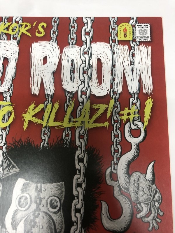 Red Room :Crypto Killaz (2023) #1 (NM) Variant Cover • Ed Piskor • Fantagraphics