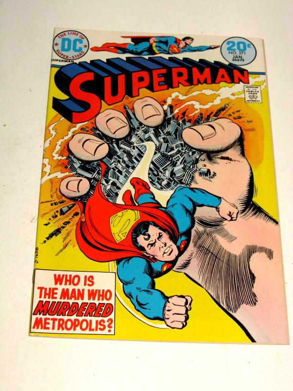 Superman #271 (Jan 1974) - DC Comics VF