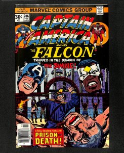 Captain America #206