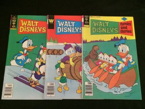 WALT DISNEY'S COMICS AND STORIES #446, 461, 462