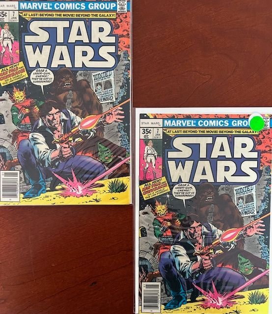 Star Wars #7 (1978) LOT 2 copies