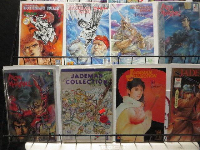 Manga Comics Lot of 43 Jademan Blood Sword Drunken Fist Oriental Heroes Buddha