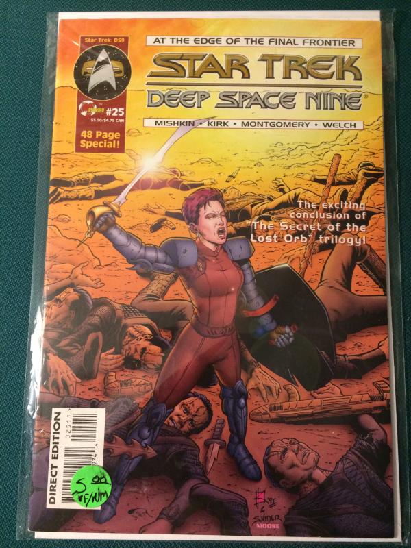 Star Trek Deep Space Nine #25 Malibu Comics