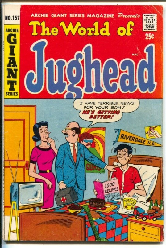 Archie Giant Series #157 1968-World of Jughead-Betty and Veronica -VG