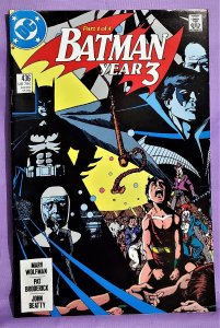 Batman #436 Batman Year 3 Part 1 1st Appearance Tim Drake (DC 1989)