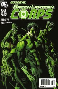 GREEN LANTERN CORPS (2006 DC) #63 CVR A TYLER KIRKHAM