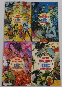 New History of the DC Universe #1-4 VF/NM complete set Mark Waid 1st print ; DC