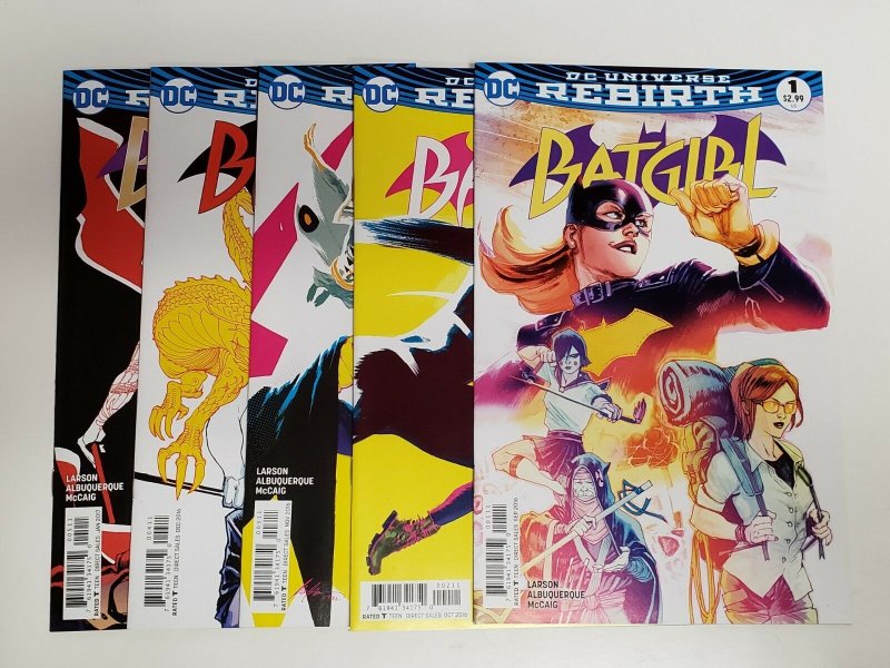 Batgirl (DC Rebirth 2016) #1,2,3,4,5 | Hope Larson Rafael Albuquerque 