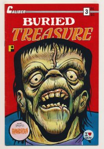 Buried Treasure (1986 Caliber) #1-4 VF/NM Complete series