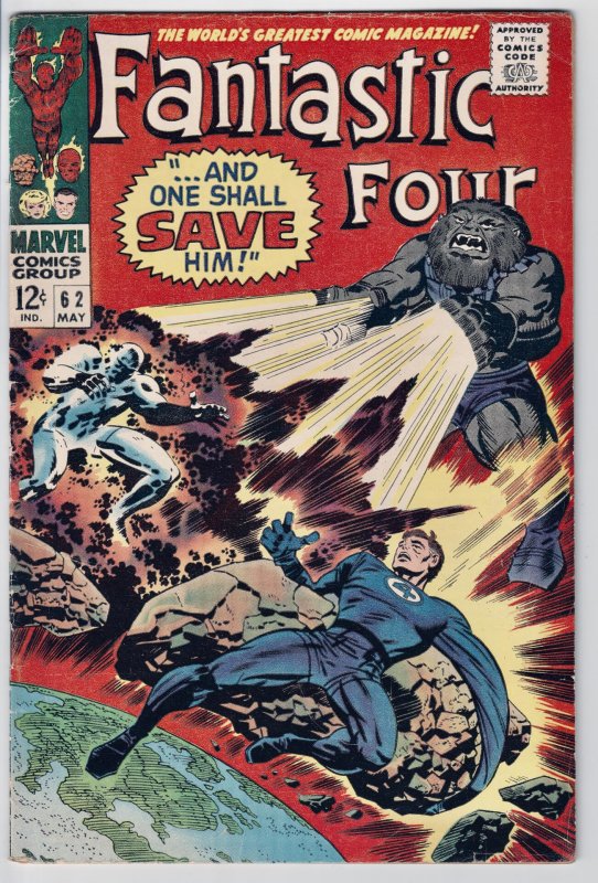 Fantastic Four #62 (1967) F/VF