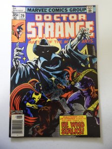 Doctor Strange #29 (1978) VG+ Condition centerfold detached at bottom staple