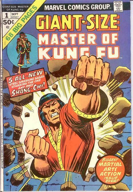 MASTER OF KUNG FU (1974-1983) GS  1 VERY FINE Sept.1974 COMICS BOOK