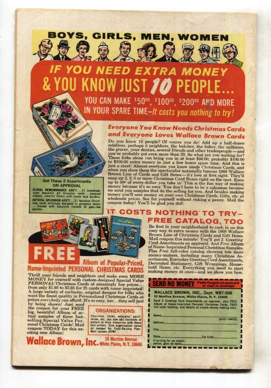 Mission Impossible #4 --1968-- Dell-- TV Comic Book--G/VG