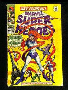 Marvel Super-Heroes #15 1st Solo Medusa!