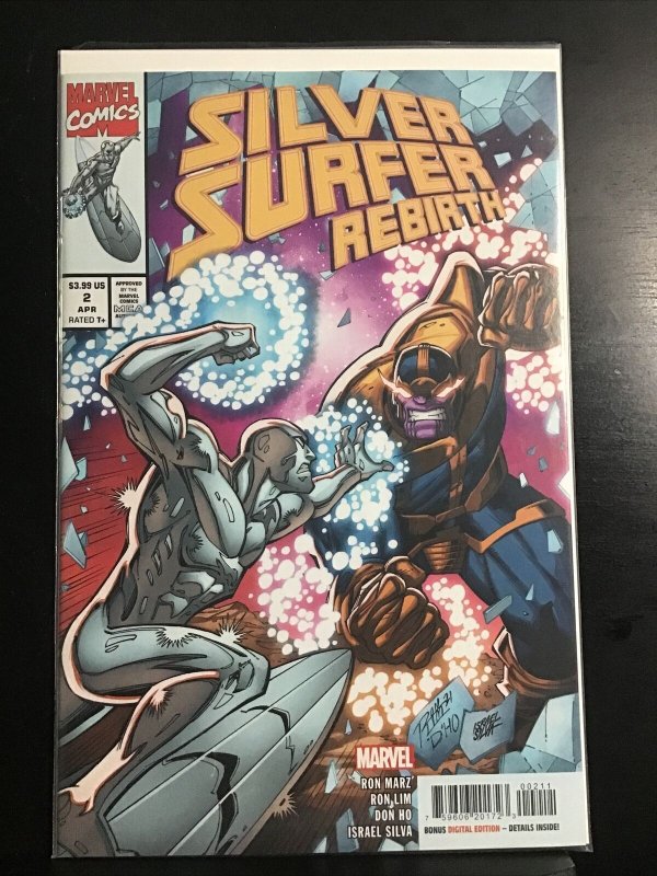 Silver Surfer Rebirth #2 Marvel Comics 2022 NM Thanos Ron Lim