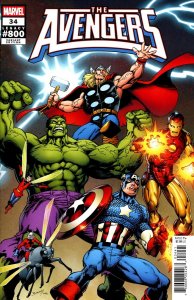 Avengers #34 2026 Mark Bagley Cover F Marvel Comics H25