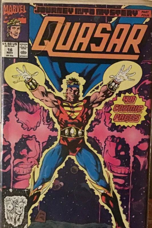 QUASAR (MARVEL)#4,7,8,10,11,12,13,16 ALL IN NM CONDITION 8 BOOK LOT