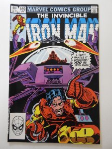 Iron Man #169 Direct Edition (1983) Tony Gives Up being Iron Man! NM- Condition!