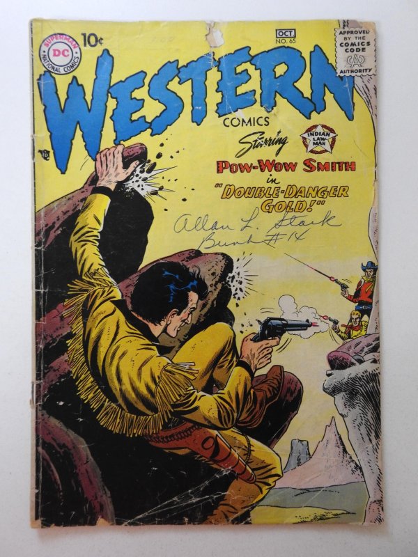 Western Comics #65 Double Danger Gold! Solid Good Condition!