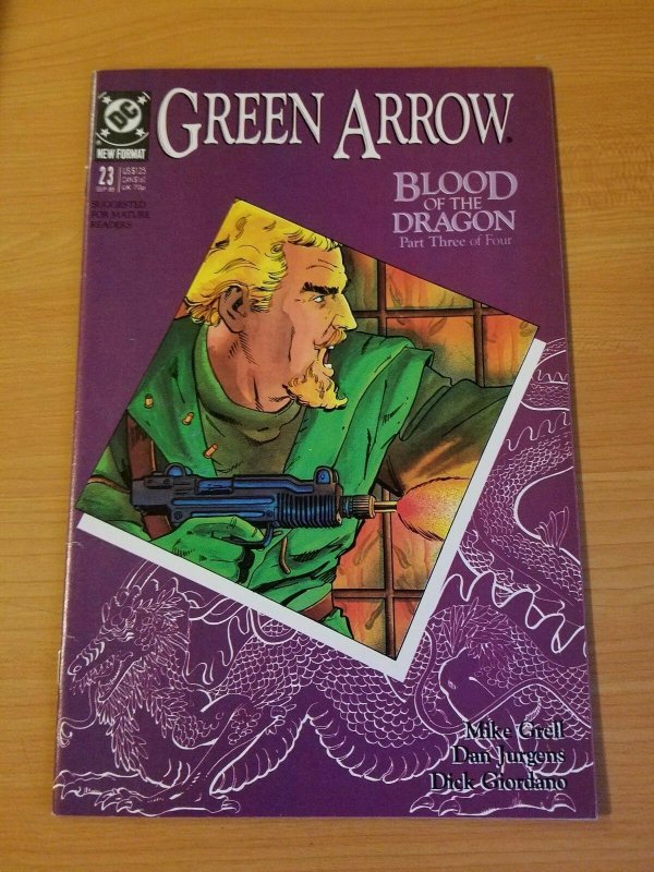 Green Arrow #23 ~ NEAR MINT NM ~ (1989, DC Comics)