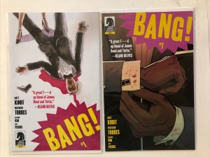 Bang! #1 + #1 Variant Dark Horse Comics 2020 Save Combine Shipping 