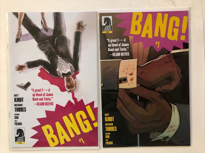 Bang! #1 + #1 Variant Dark Horse Comics 2020 Save Combine Shipping 