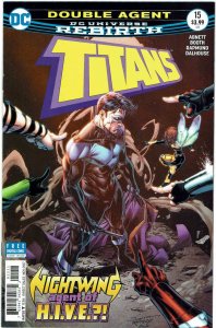 Titans #15 (2016 v3) Dan Abnett H.I.V.E. Nightwing NM