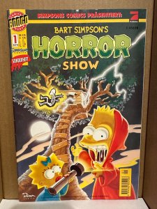Bart Simpson's Treehouse of Horror #1 FN+ HTF unique German “horror show”