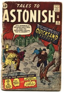 TALES TO ASTONISH #32 comic book 1962-MARVEL-JACK KIRBY - STEVE DITKO ART