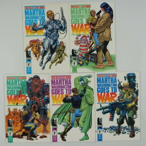 Martha Washington Goes to War #1-5 VF/NM complete series FRANK MILLER black hero