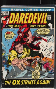 Daredevil #86 (1972) Daredevil [Moisture Damage]