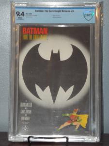 Dark Knight Returns #3, CBCS 9.4, White Pages, New In Stock!