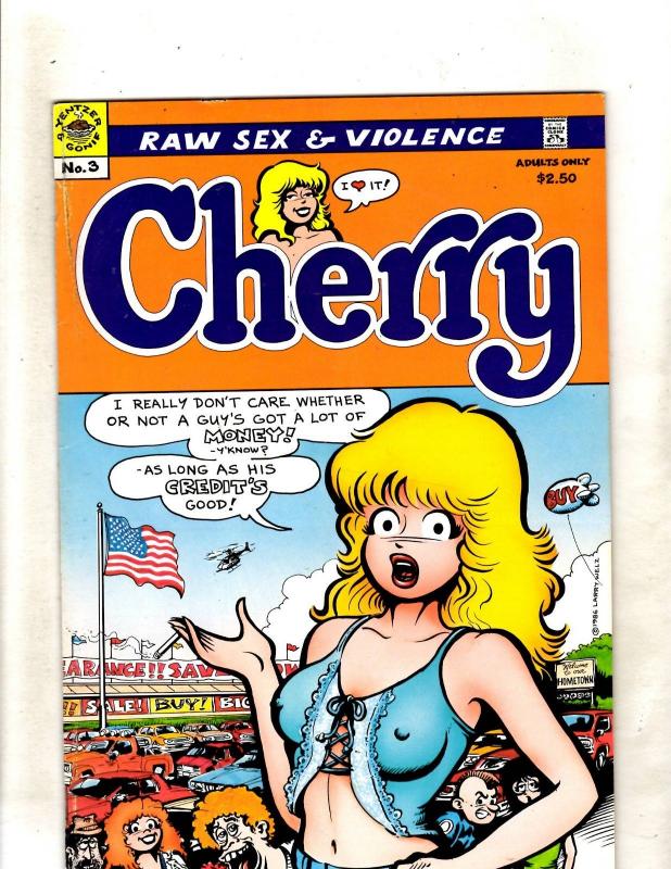 Lot Of 8 Cherry Comic Books # 3 4 5 6 7 8 9 10 Archie Like JF1