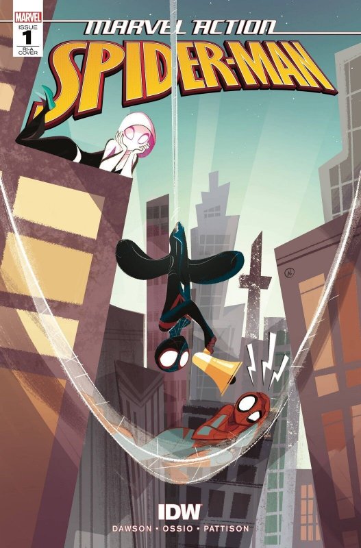 (2018) IDW Marvel Action SpiderMan #1 1:10 Nicoletta Baldari Variant Cover
