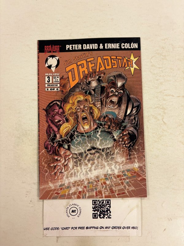 Dreadstar #3 NM Malibu Comic Books Jim Starlin Peter David 23 HH111