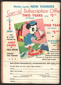 New Funnies #117  1946 - Dell  -G/VG - Comic Book